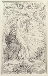 Preparatory Drawing for a Calendar